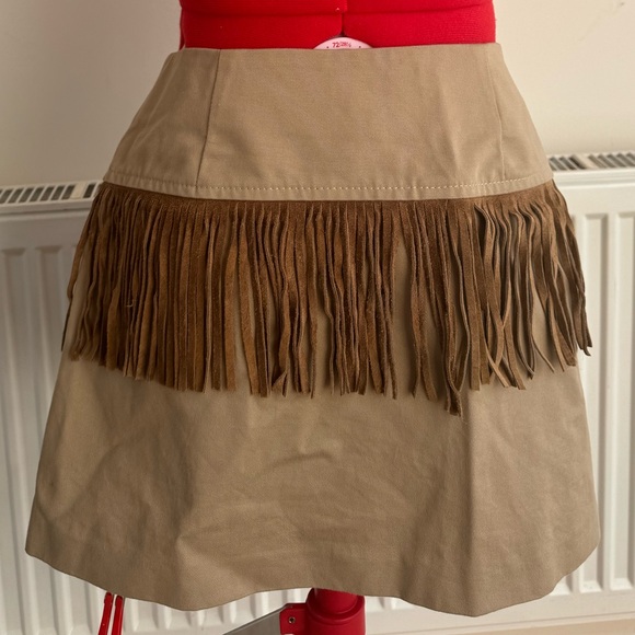 Fringe Dolce and Gabbana Western Skirt - Picture 2 of 8